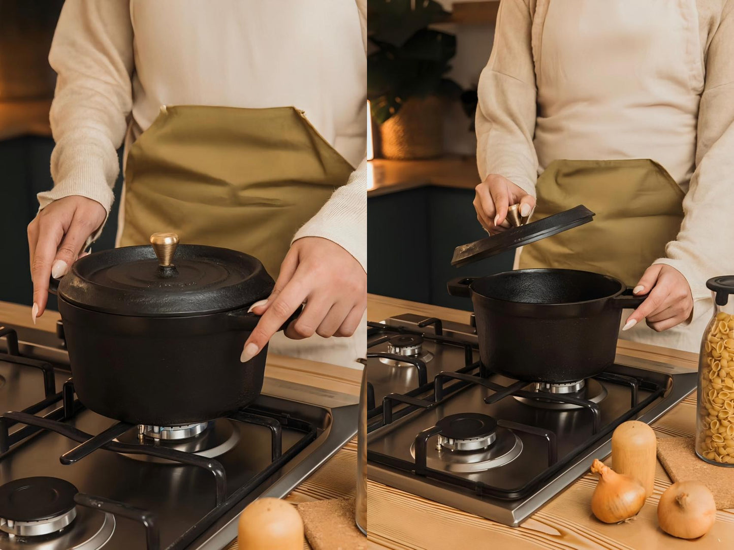 Helix Set : 2 Dutch Ovens Set