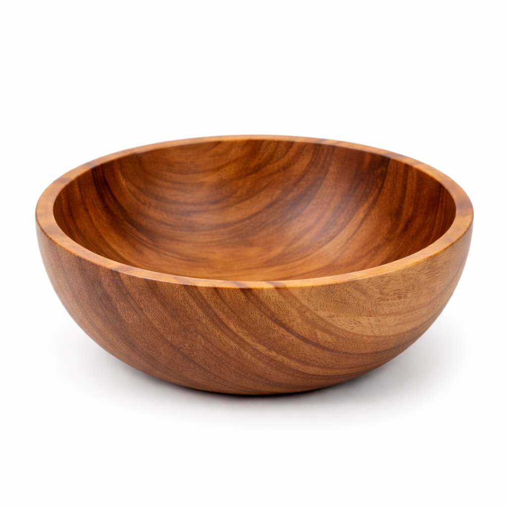 20 cm Natural Wooden Bowl
