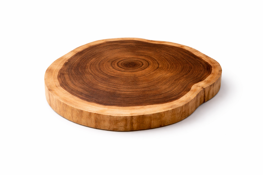 Natural Wooden Coaster 30 Cm